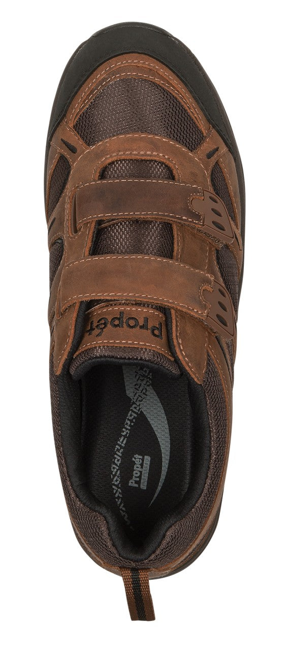 Propet Connelly Strap - Active - Men\'s - Brown - top view