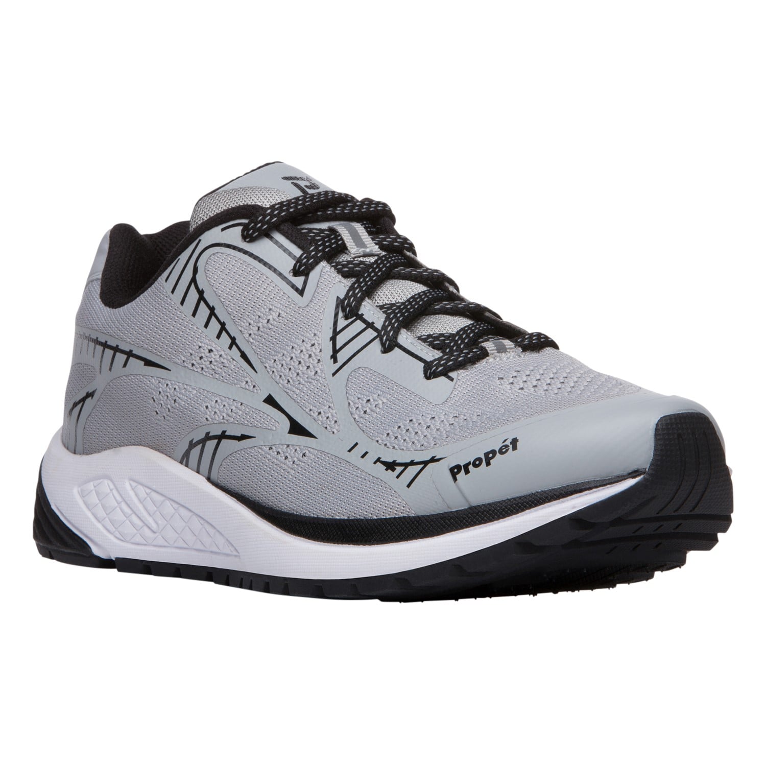 Propet Propet One LT Men's Active - Silver/Black - angle view - main