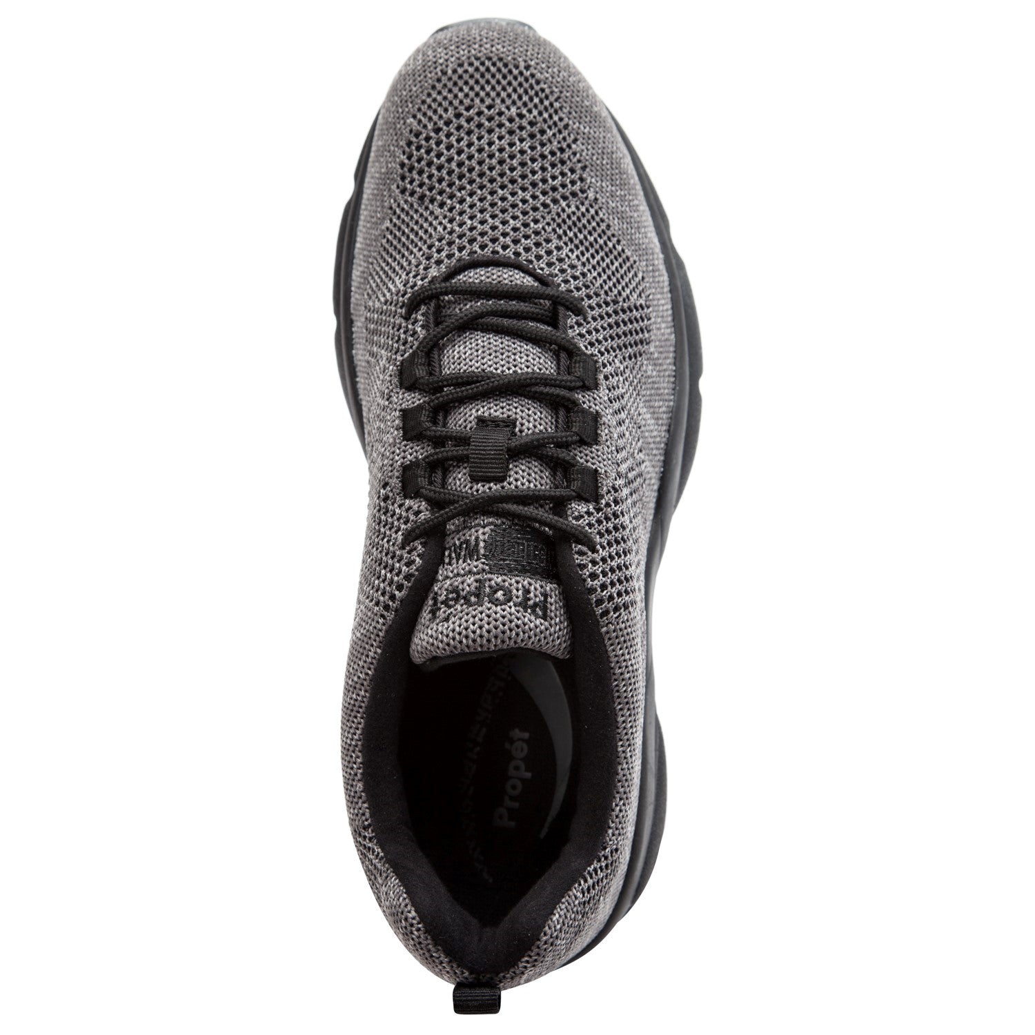 Propet Stability Fly Mens Active A5500 - Dk Grey/Lt Grey - top view
