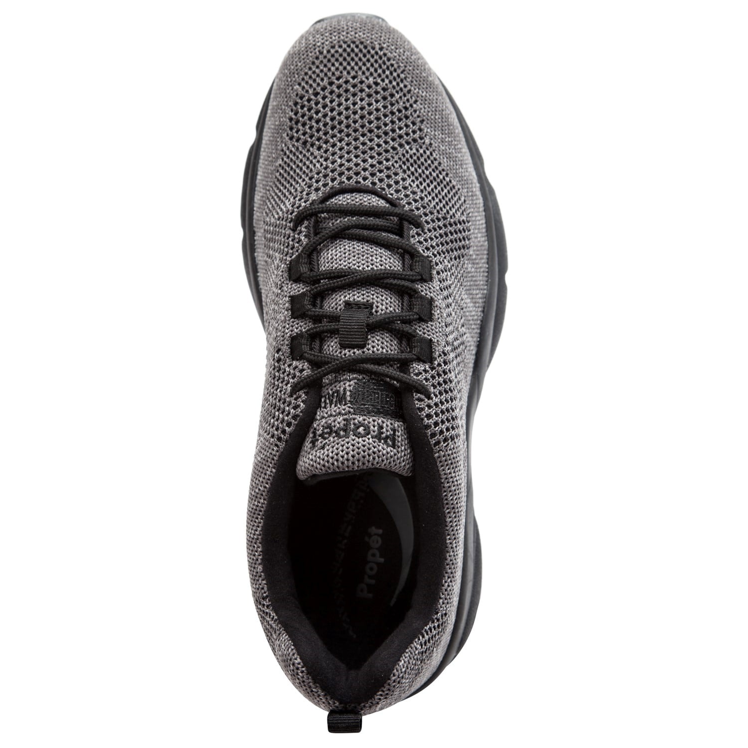 Propet Stability Fly Mens Active A5500 - Dk Grey/Lt Grey - top view