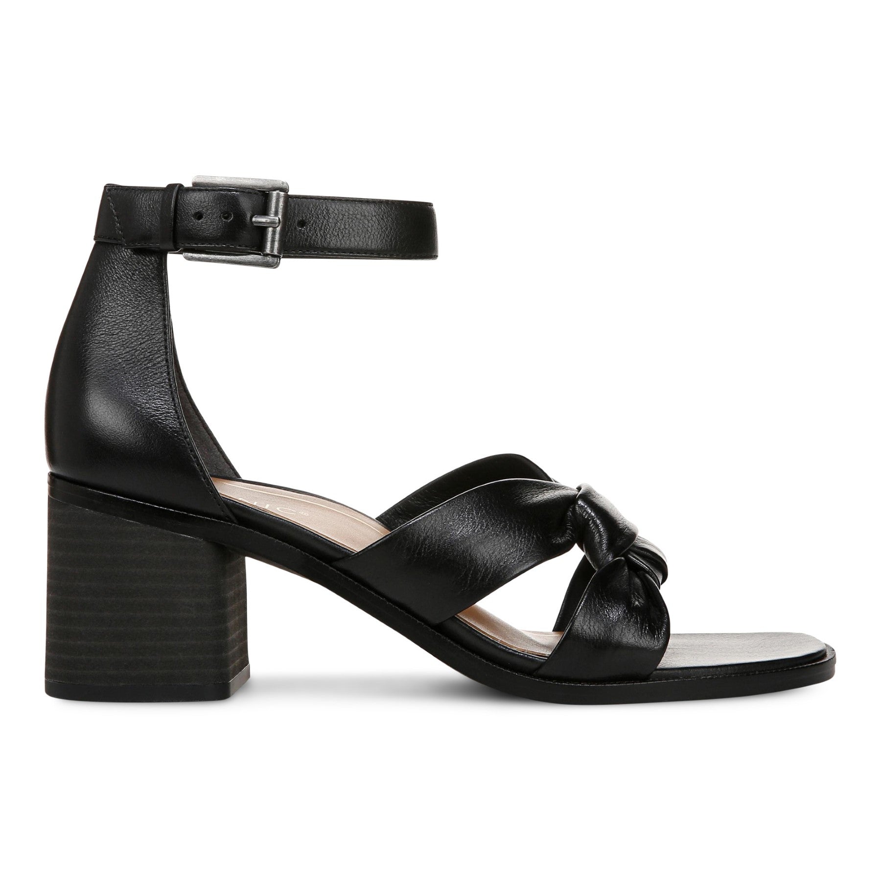 Vionic Maia Women's Comfortable Heeled Sandal - Black - Right side