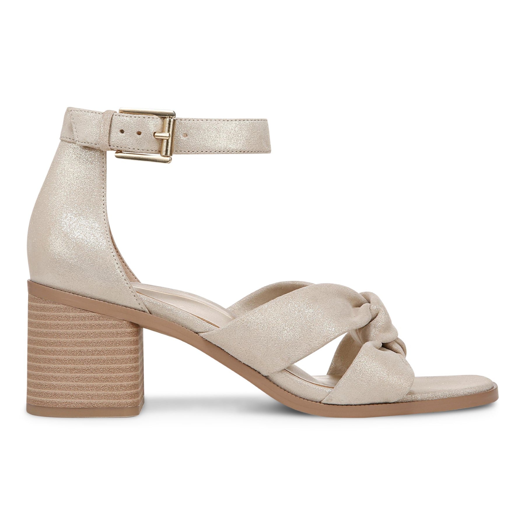 Vionic Maia Women's Comfortable Heeled Sandal - Gold - Right side