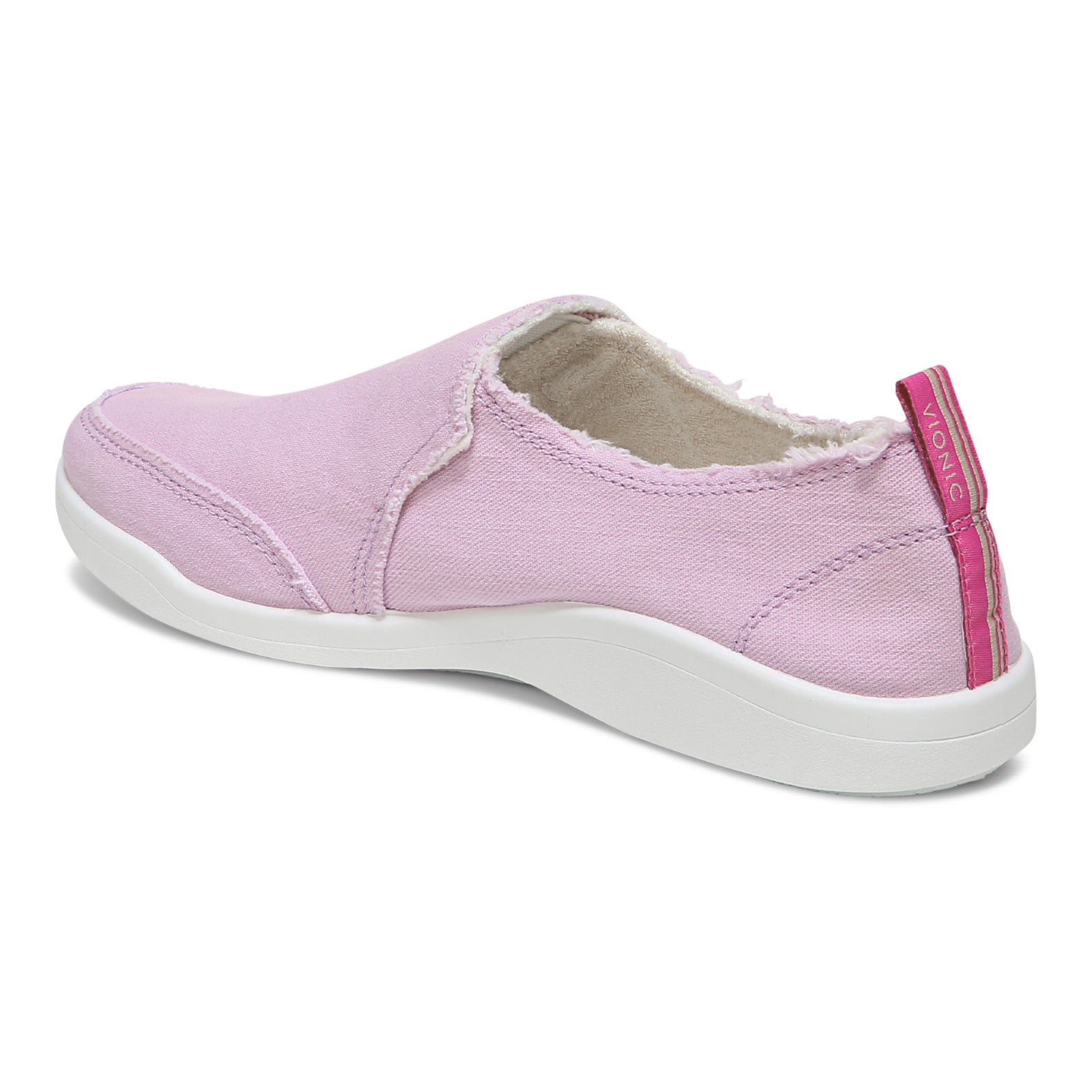 Vionic Malibu Women's Slip-on Comfort Shoe - Viola - Back angle