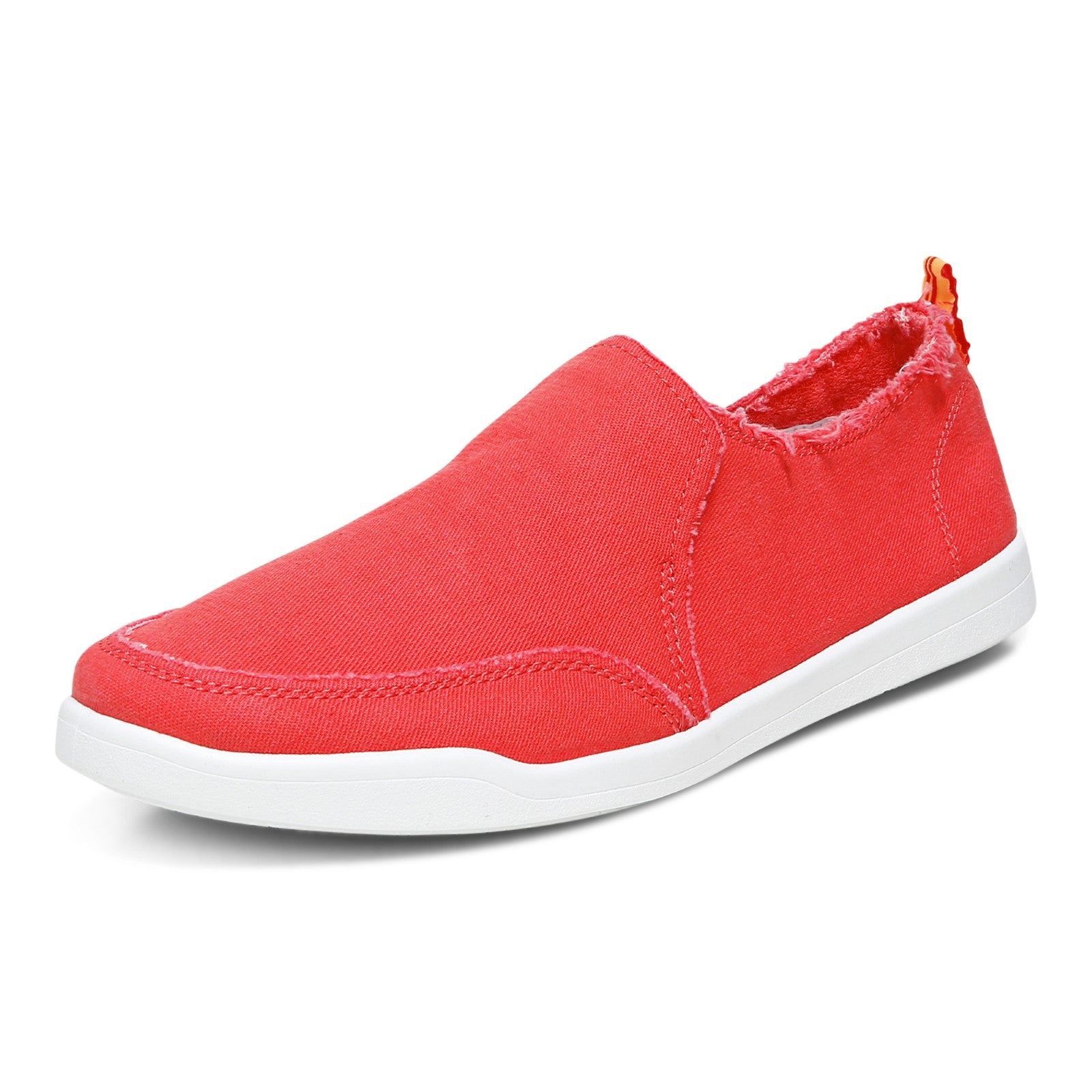 Vionic Malibu Women's Slip-on Comfort Shoe - Poppy - Left angle