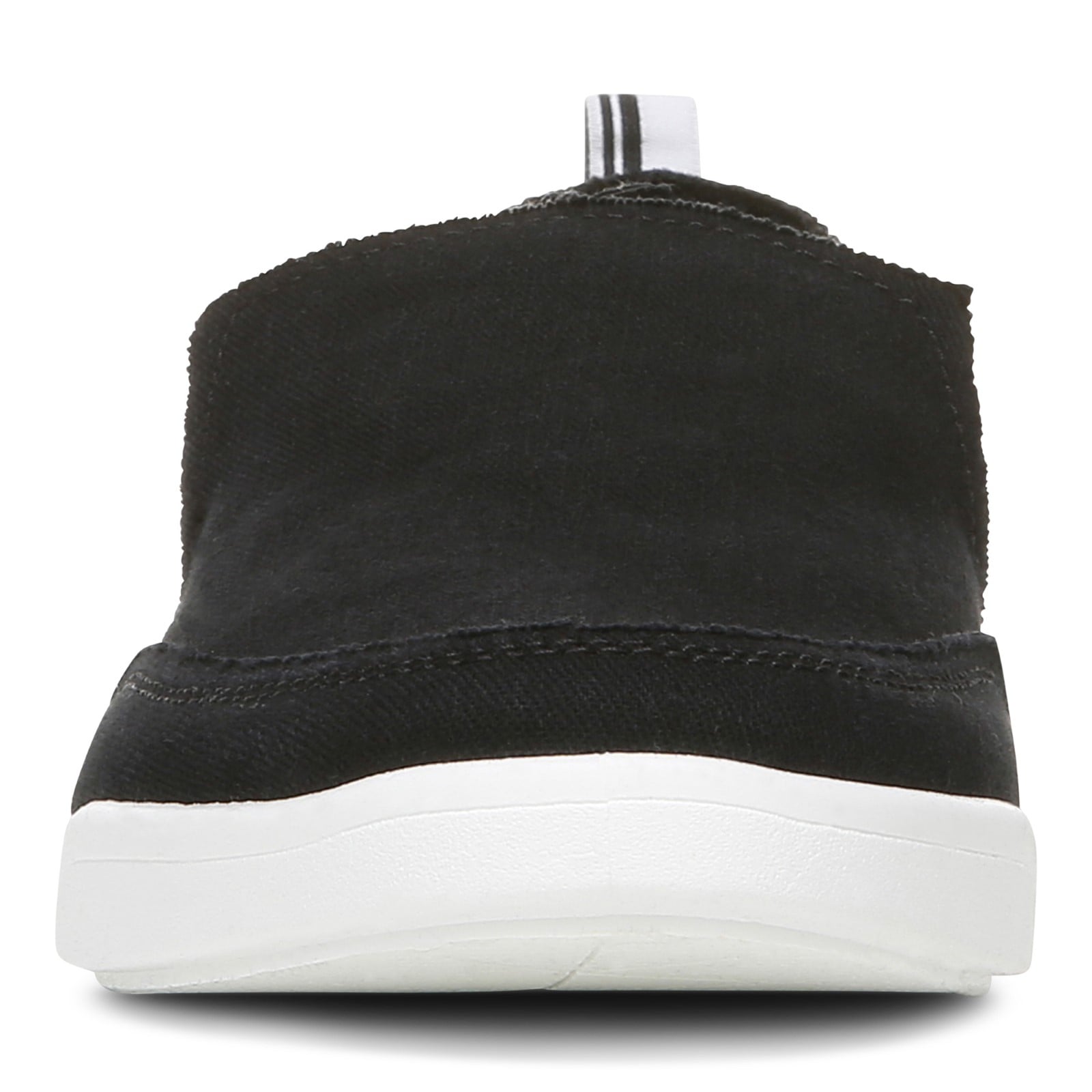 Vionic Malibu Women's Slip-on Comfort Shoe - Black Canvas - VF1-med