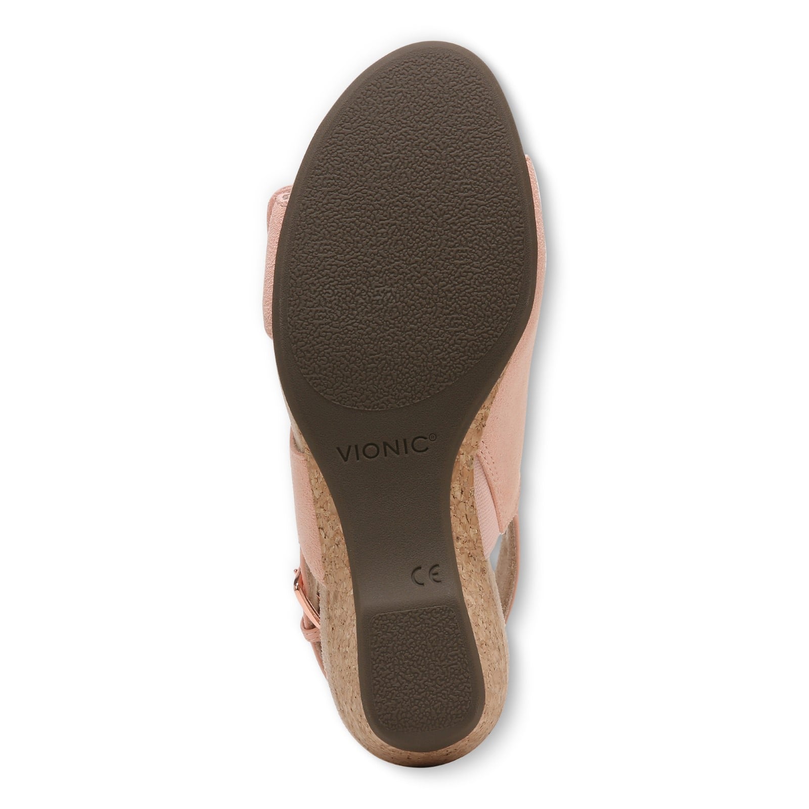 Vionic Marian Womens Wedge Sandals - Roze - Bottom