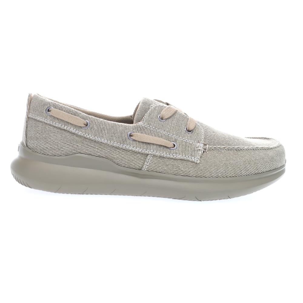 Propet Viasol Lace Men's Boat Shoes - Tan