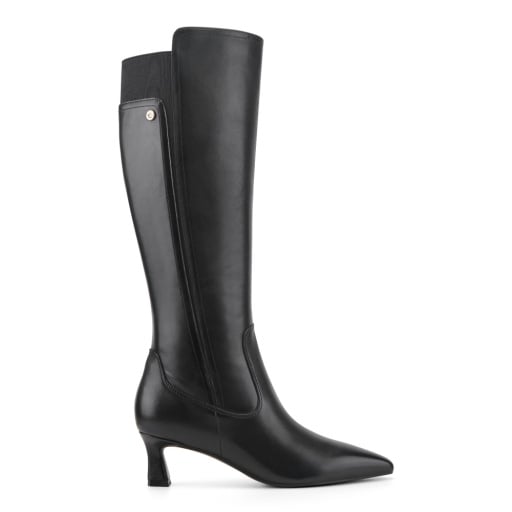 Easy Spirit Makenna Women's Leather Knee High Boots - BLK01 - View 2