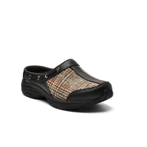 Easy Spirit Travelport Women's Plaid Slip-On Clogs - DBR01 - View 9