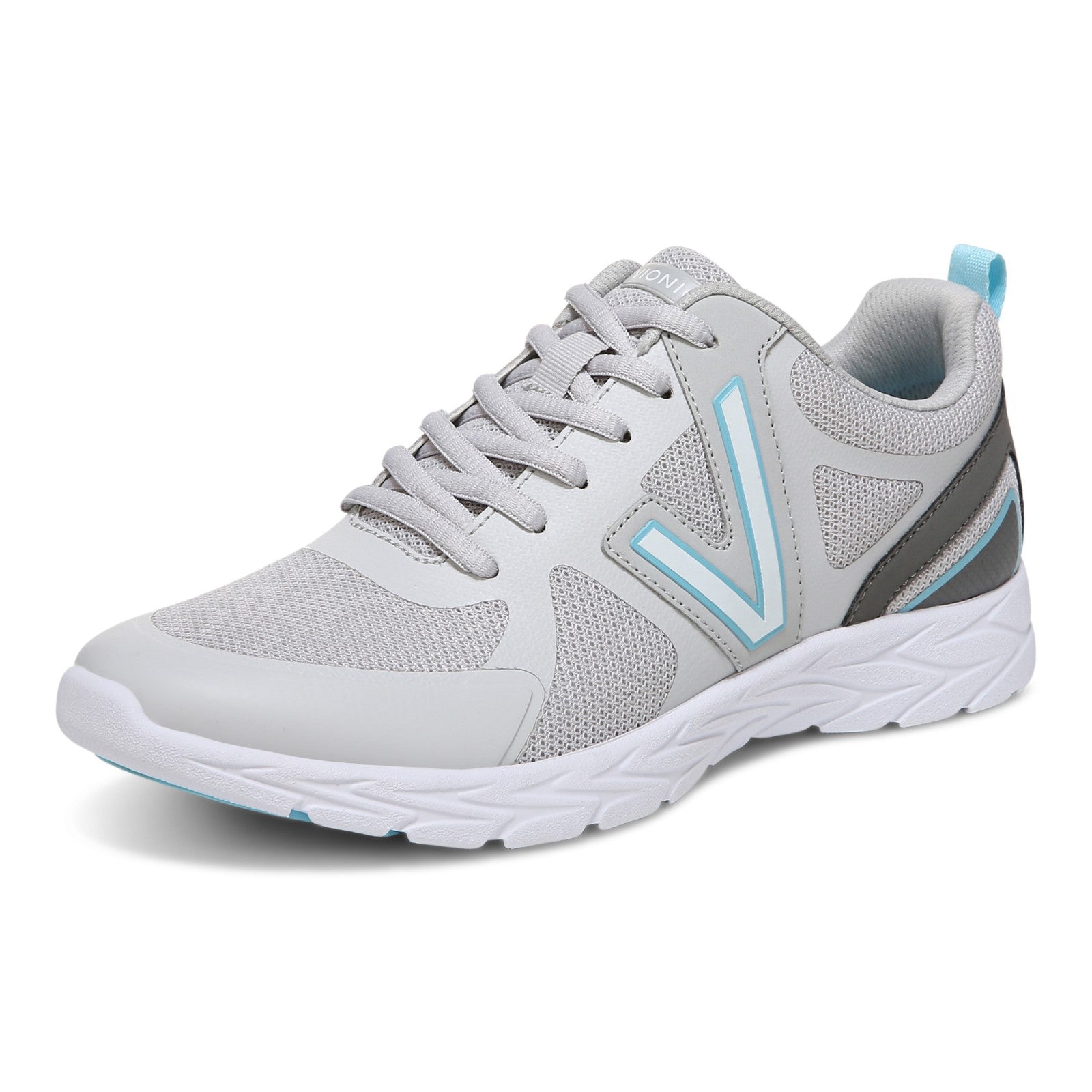 Vionic Miles Ii Womens Oxford/Lace Up Lifestyl - Vapor/Charcoal - Left angle