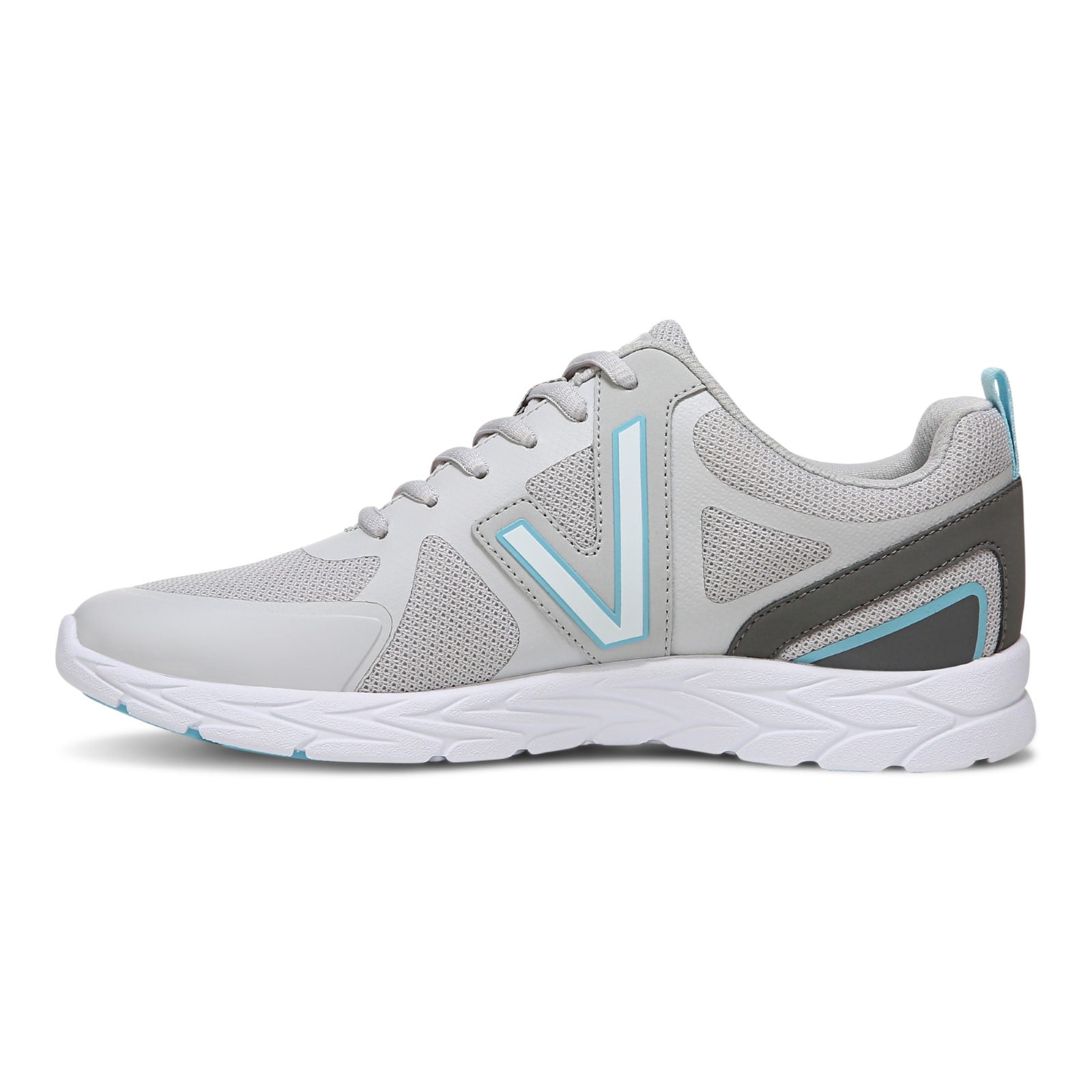 Vionic Miles Ii Womens Oxford/Lace Up Lifestyl - Vapor/Charcoal - Left Side