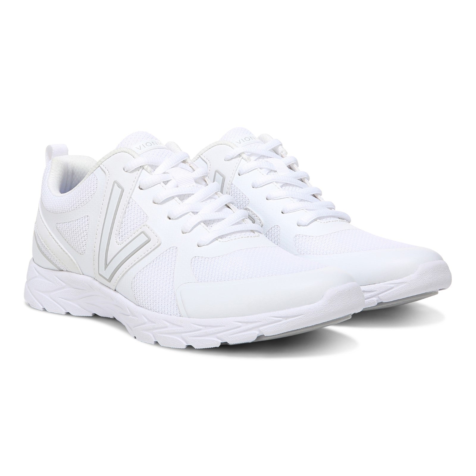 Vionic Miles Ii Womens Oxford/Lace Up Lifestyl - White - Pair