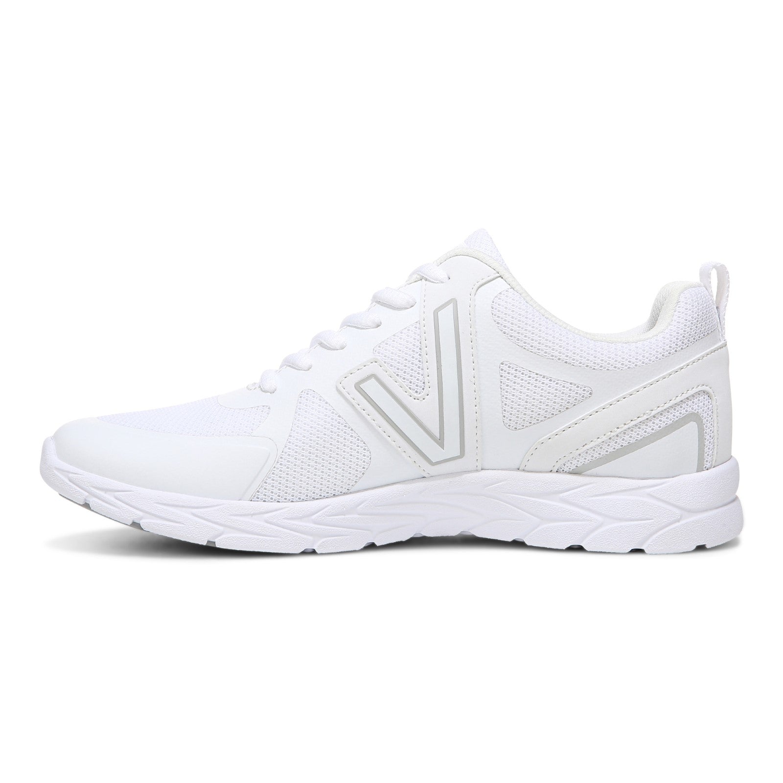 Vionic Miles Ii Womens Oxford/Lace Up Lifestyl - White - Left Side