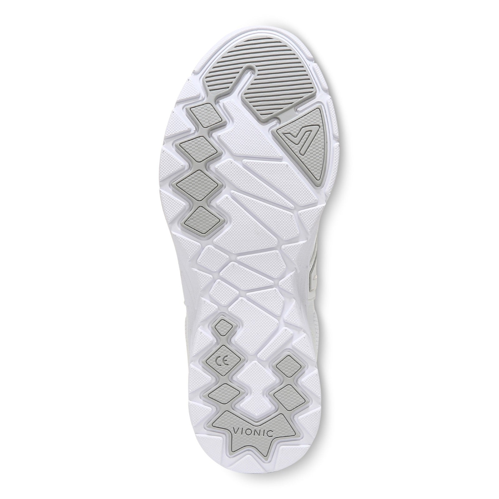 Vionic Miles Ii Womens Oxford/Lace Up Lifestyl - White - Bottom