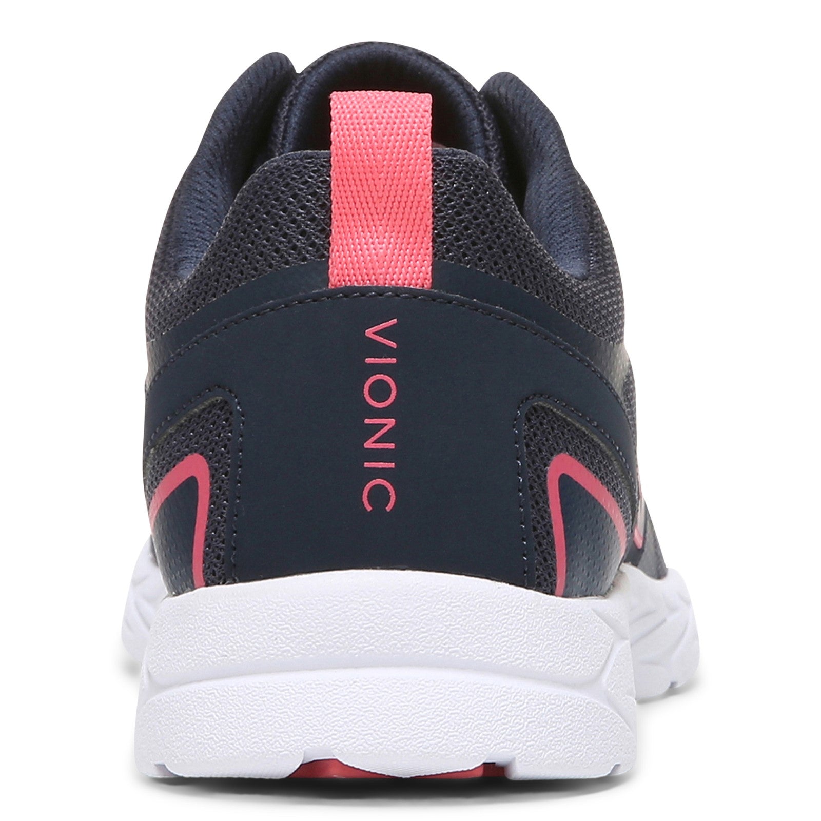 Vionic Miles Ii Womens Oxford/Lace Up Lifestyl - Navy/pink - Back