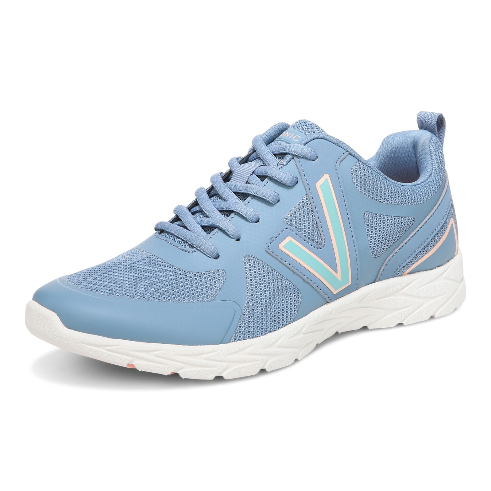 Vionic Miles Ii Womens Oxford/Lace Up Lifestyl - Blue Shadow - Left angle
