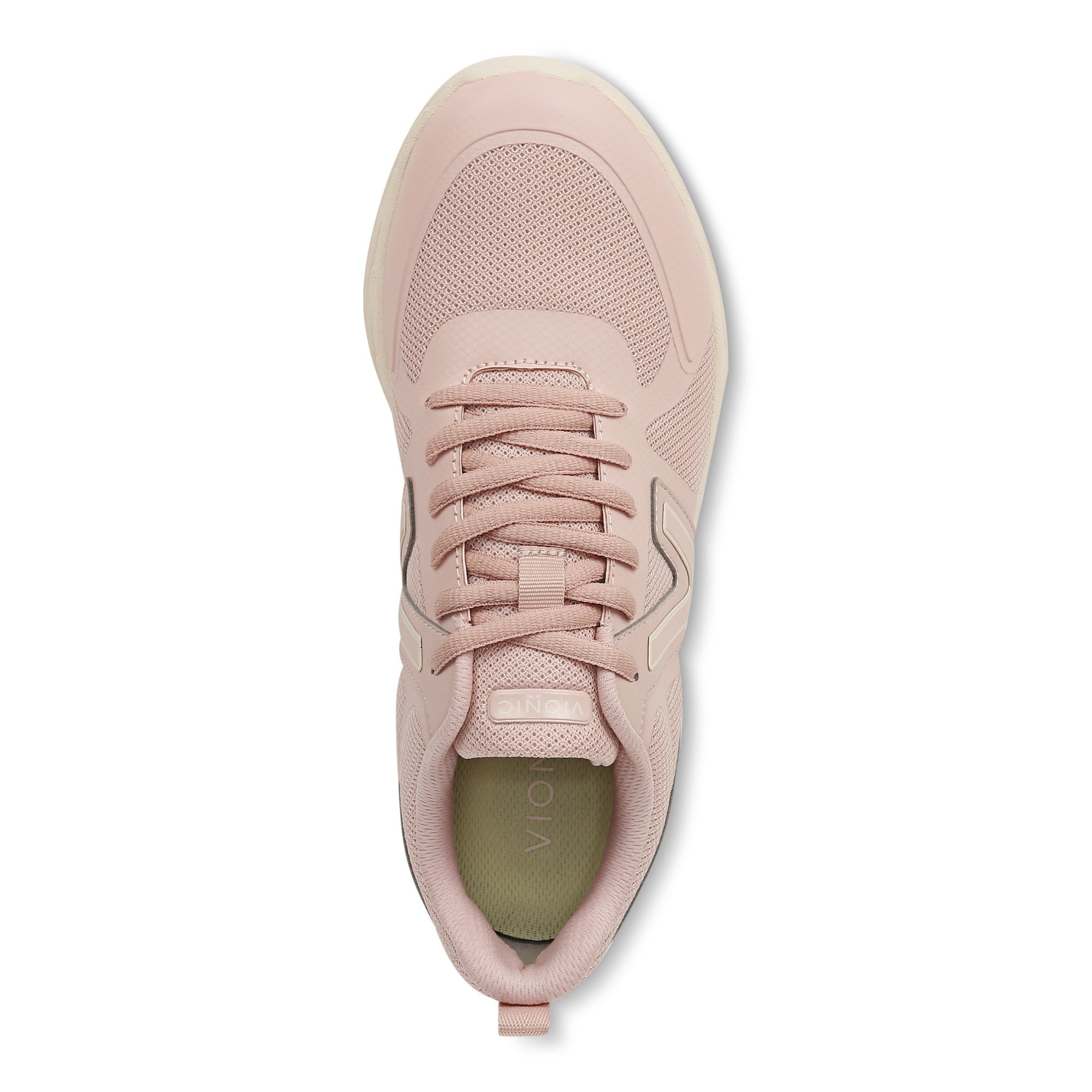 Vionic Miles II Women's Sneaker with Orthotic Arch Support - Light Pink - Top