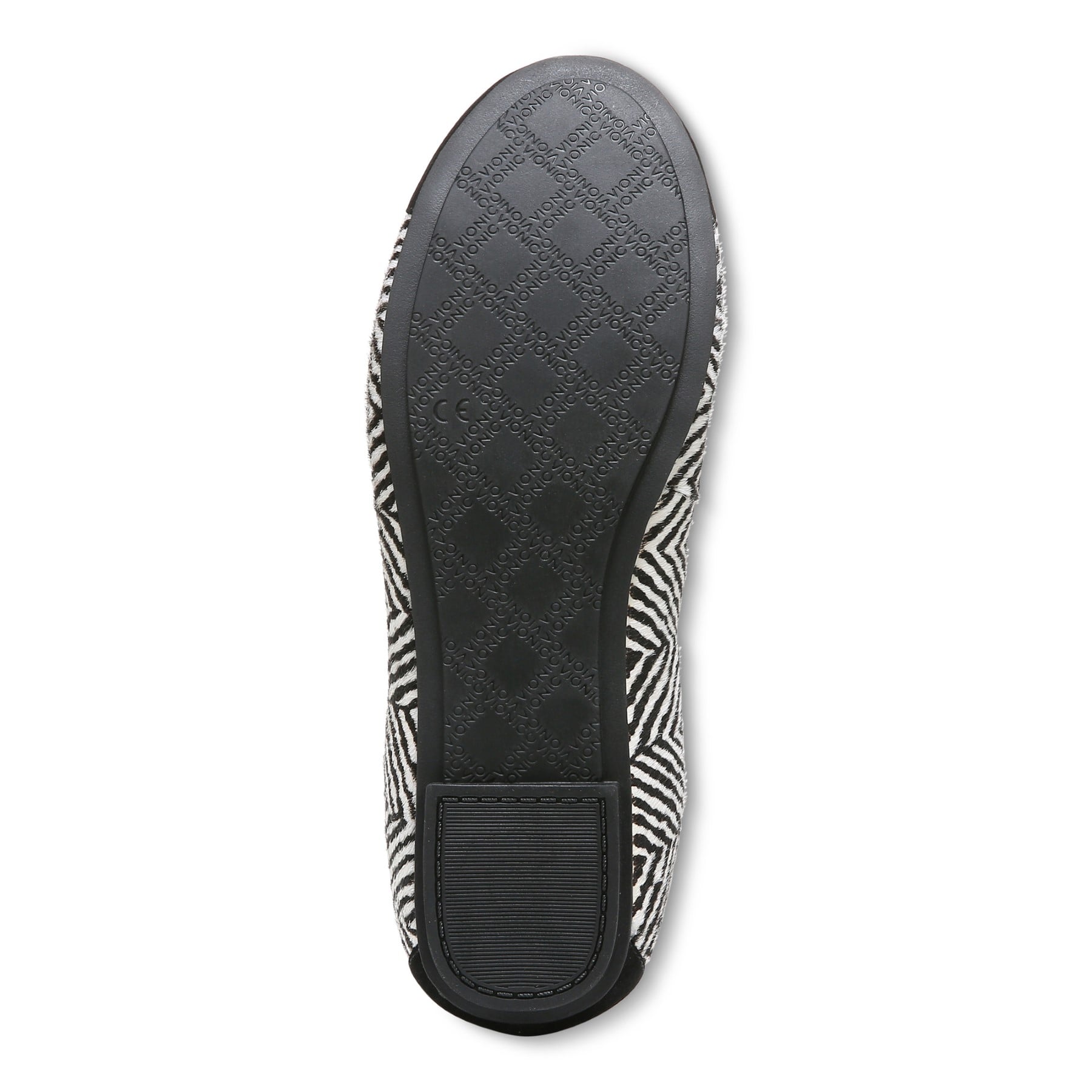 Vionic Spark Minna - Women's Casual Shoes - Black/white - Bottom