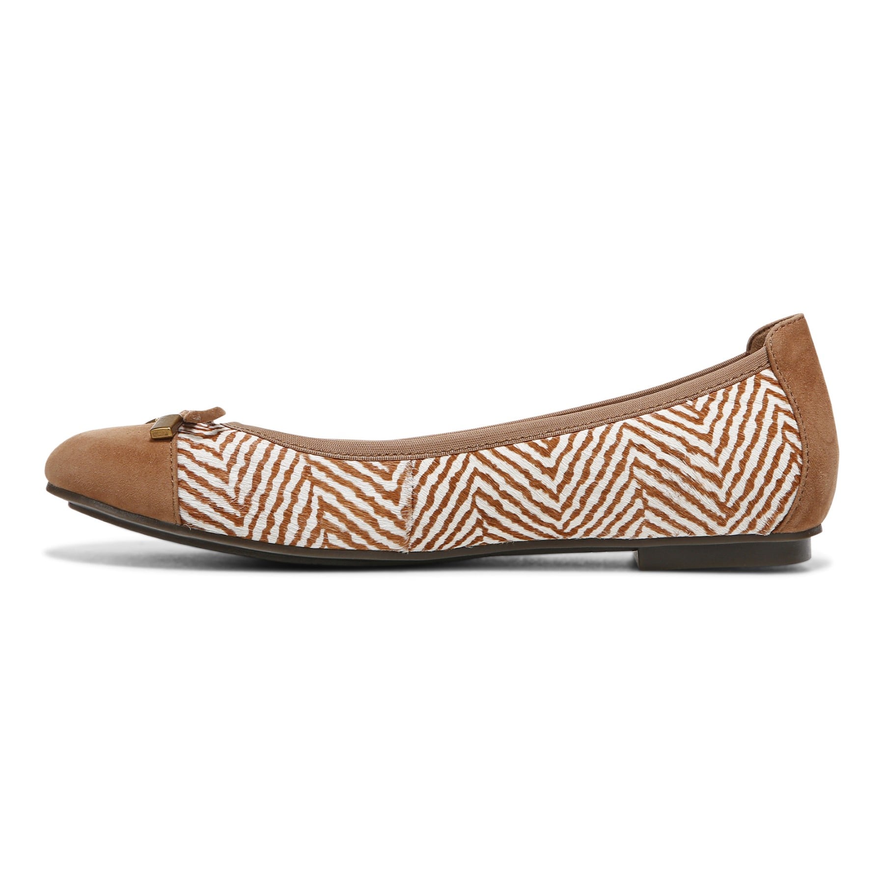 Vionic Spark Minna - Women's Casual Shoes - Toffee/cream - Left Side