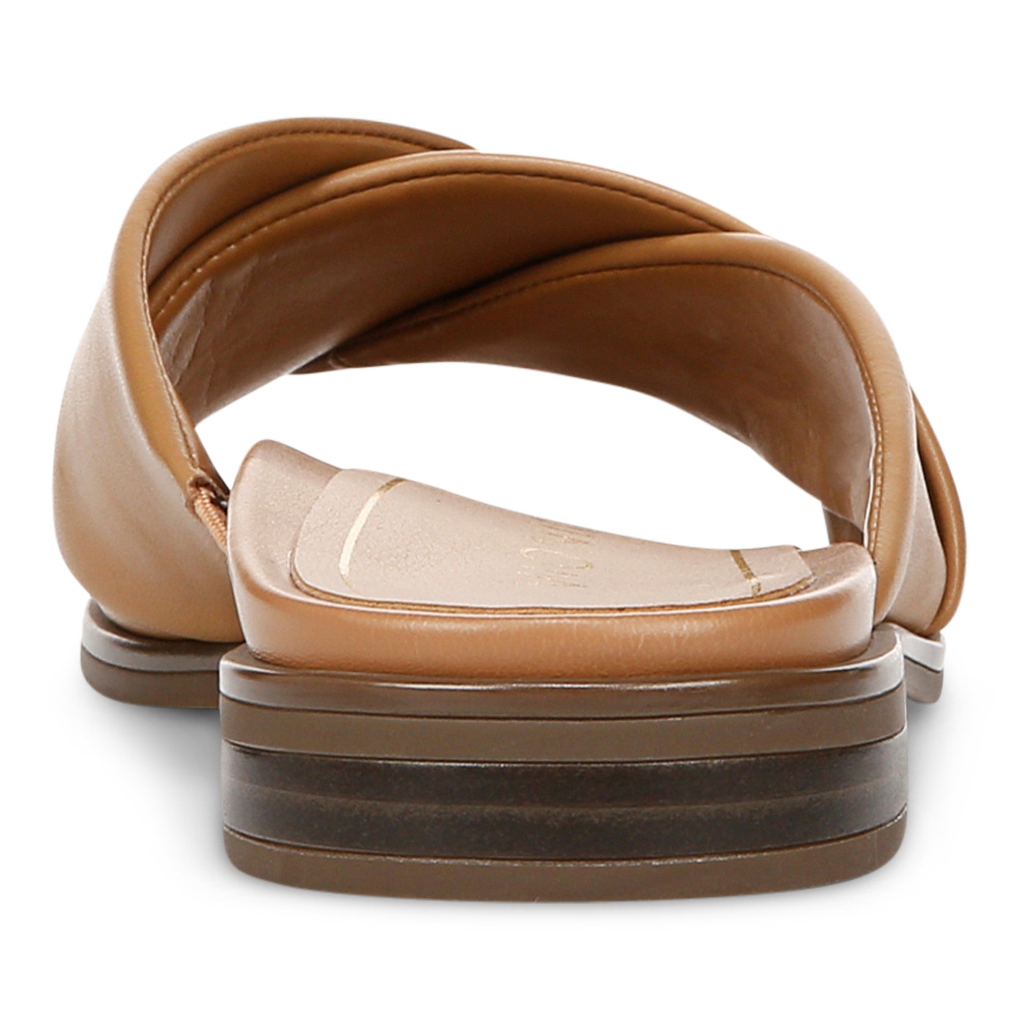 Vionic Miramar Women's Comfort Slide Sandal - Camel - Back
