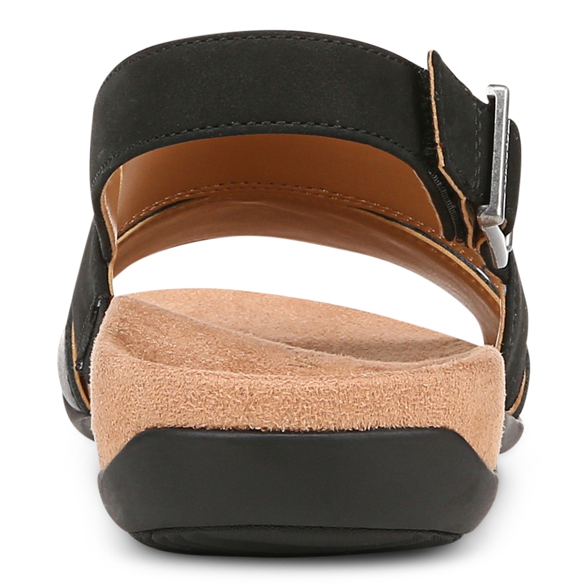 Vionic Morro Women's Slingback Comfort Orthotic Sandal - Black - Back