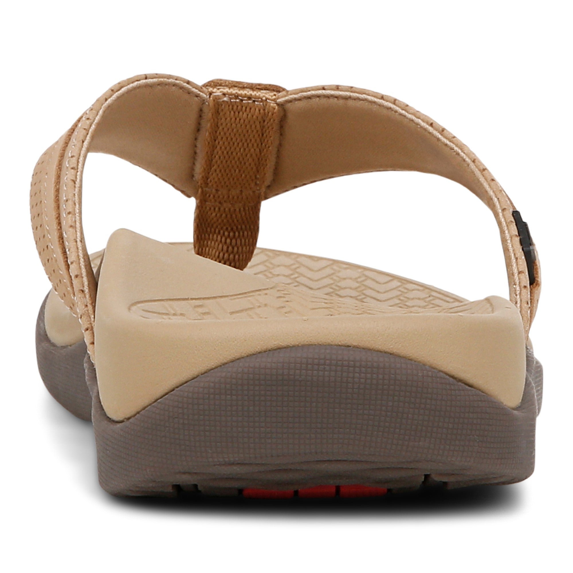 Vionic Men's Tide II Orthotic Support Sandal - Sand - Back