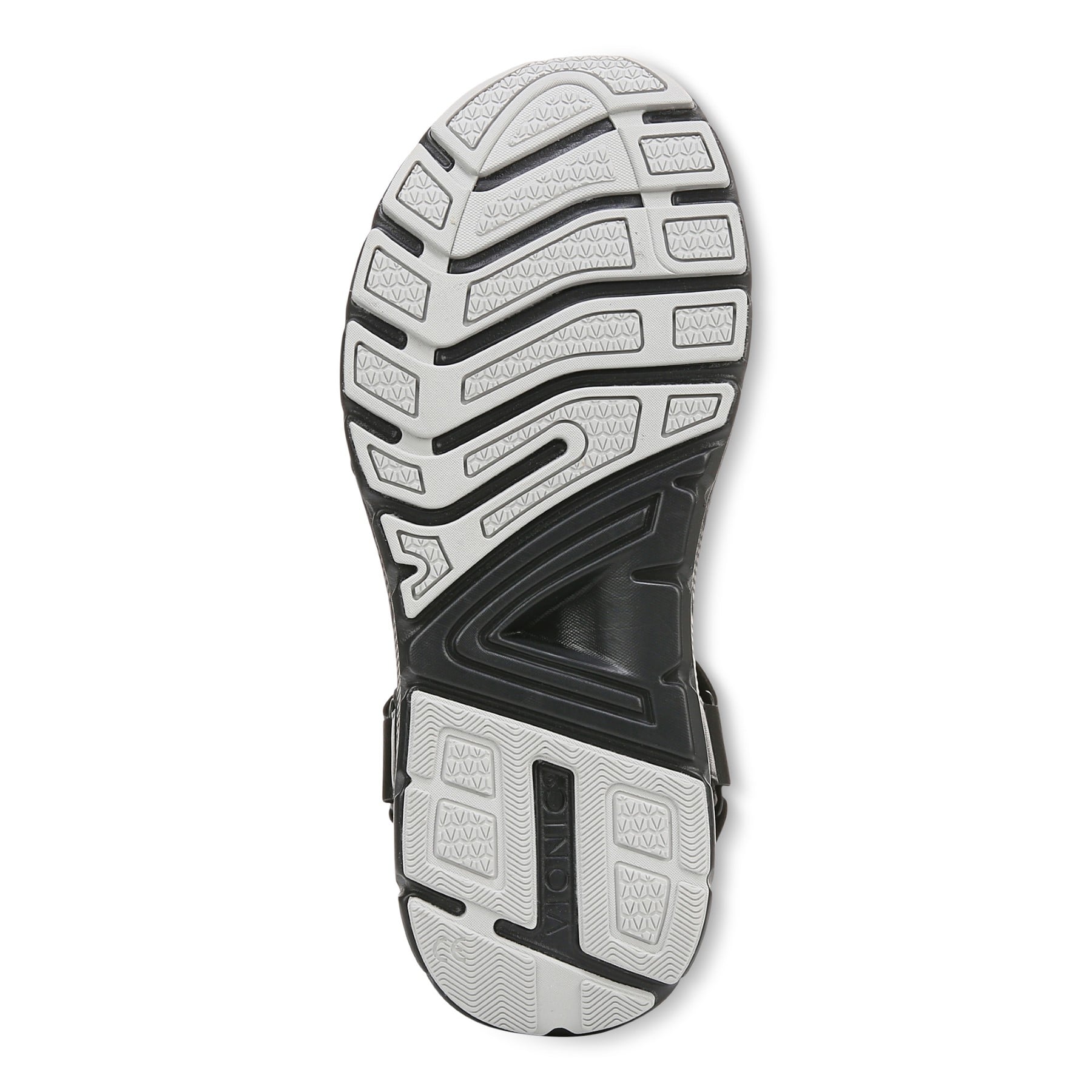 Vionic Walk Max Wanderer mens Quarter/Ankle/T-Strap Sandal - Black - Bottom