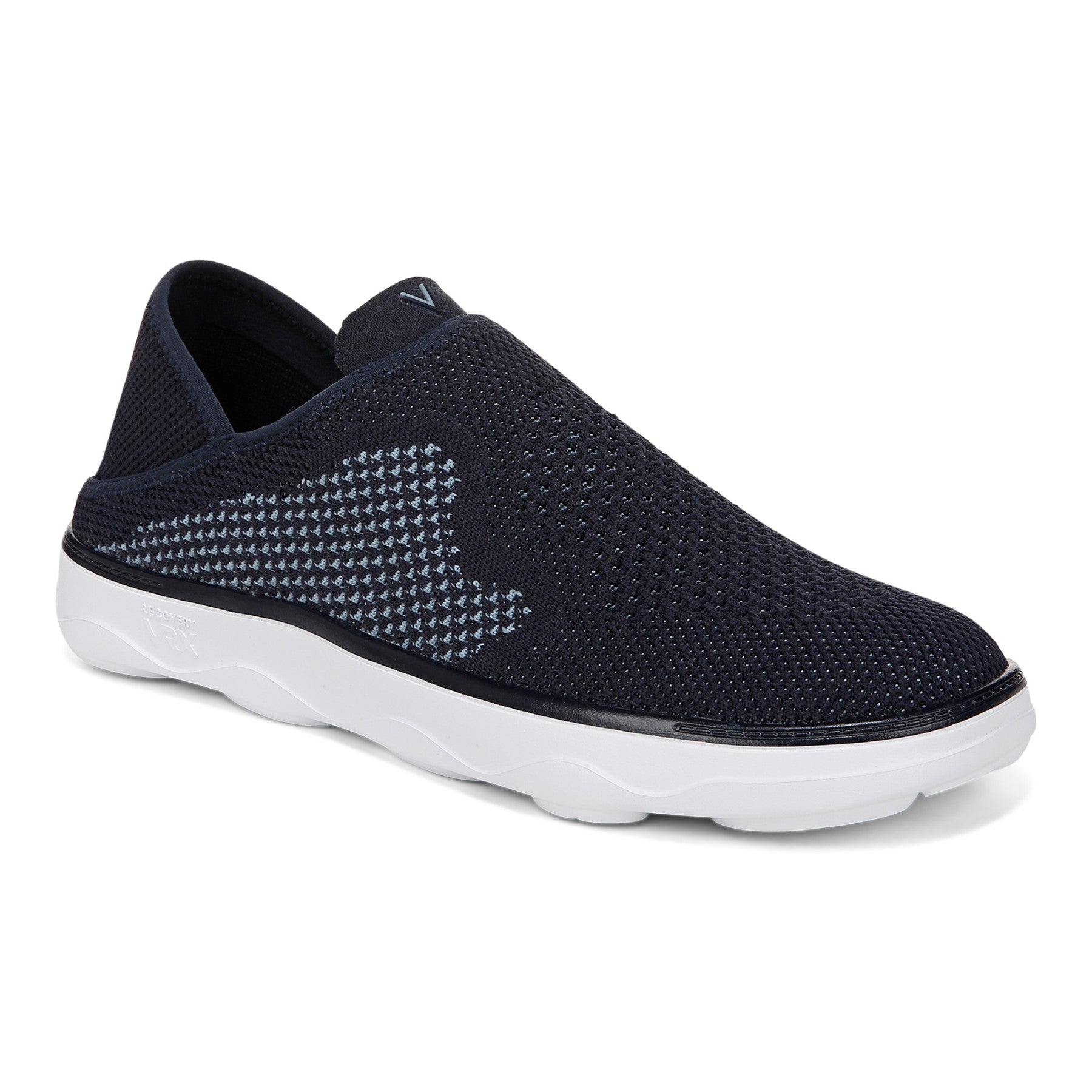 Vionic Sage RX Men's Orthotic Slip-On Recovery Shoe in Navy Blazer