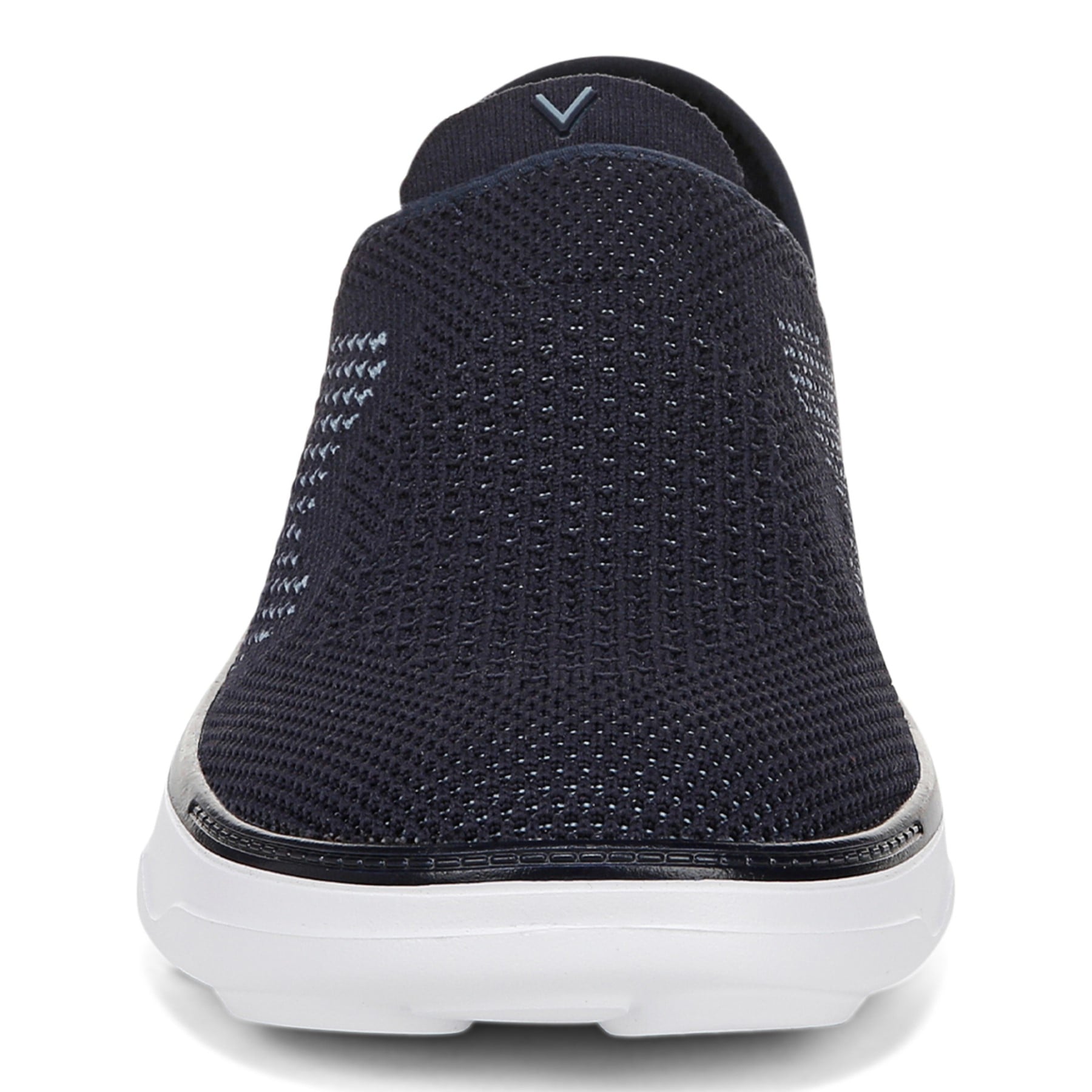 Vionic Sage Rx mens Slip On/Loafer/Moc Shoe - Navy Blazer - Front