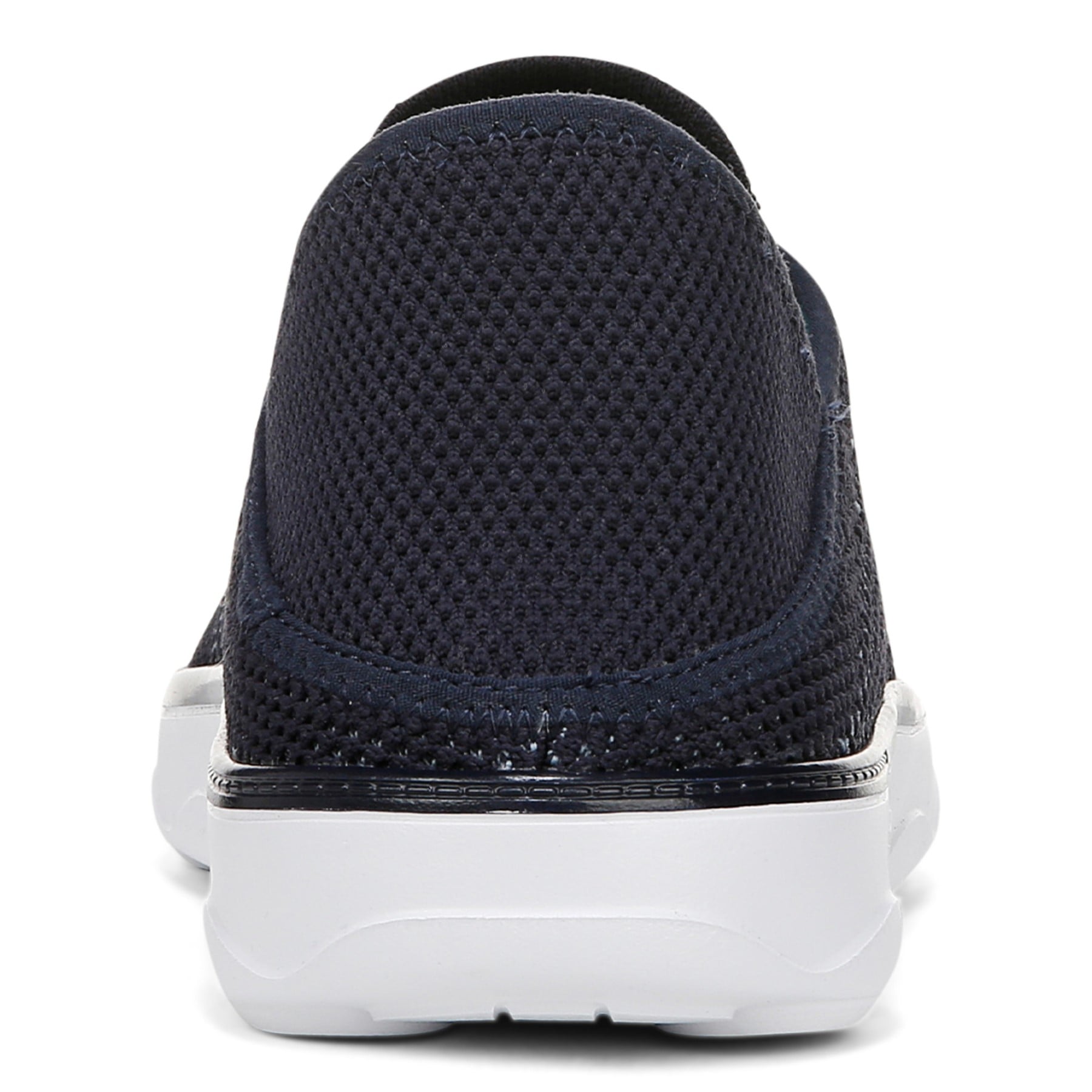 Vionic Sage Rx mens Slip On/Loafer/Moc Shoe - Navy Blazer - Back