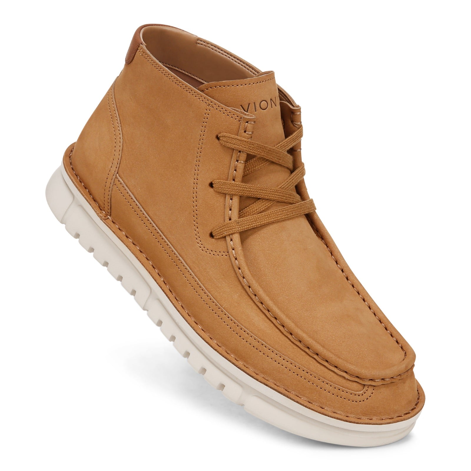 Vionic Uptown Chukk mens Chukka Short Boot - Light Brown - M UPTOWN CHK-J0748L2200-LIGHT BROWN-13fl-med