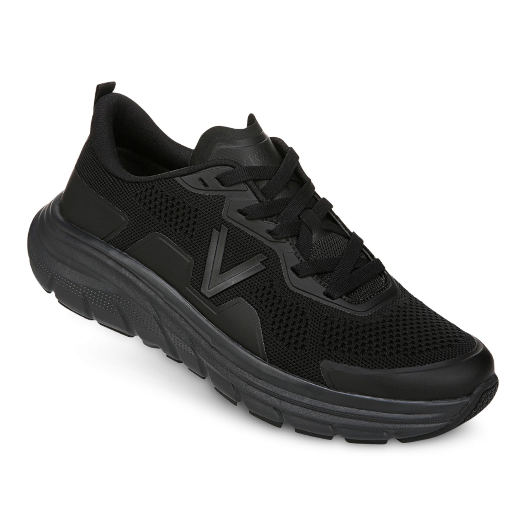 Vionic Men's Walk Max - Water Repellent Athletic Walking Shoes with Orthotic Support - All Black - M WALKMAX-J0146F2002-BLACK BLACK-13fl-med