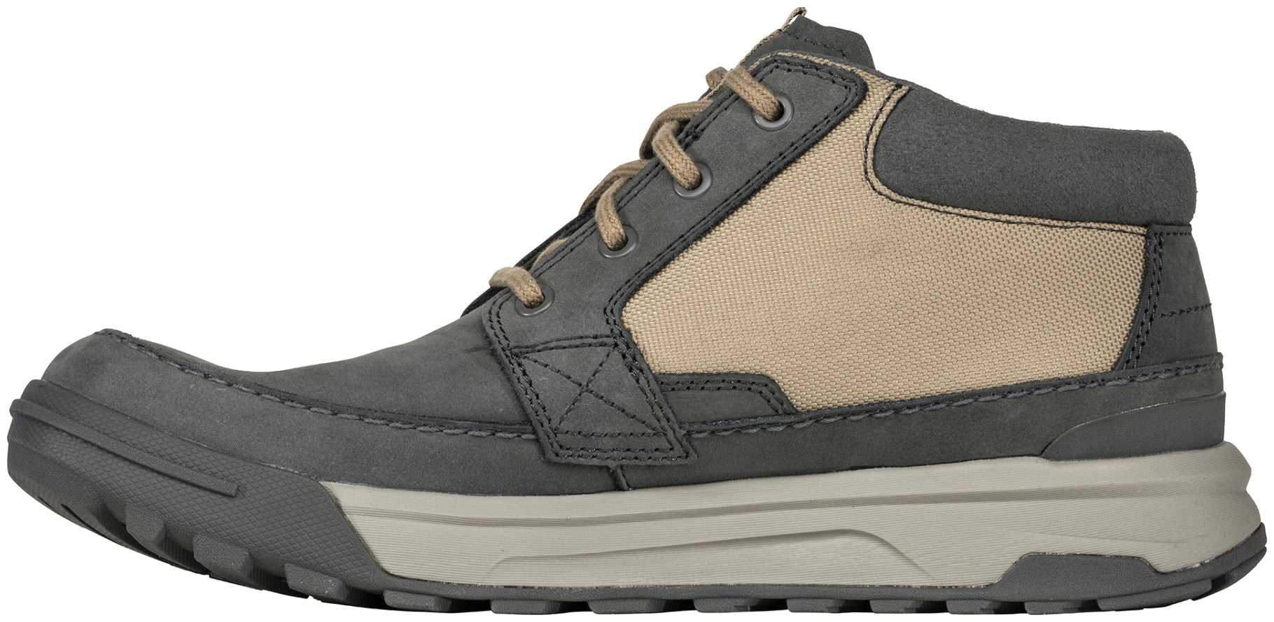 Oboz Men's Burke Chukka Shoes - Nimbus Gray Inside