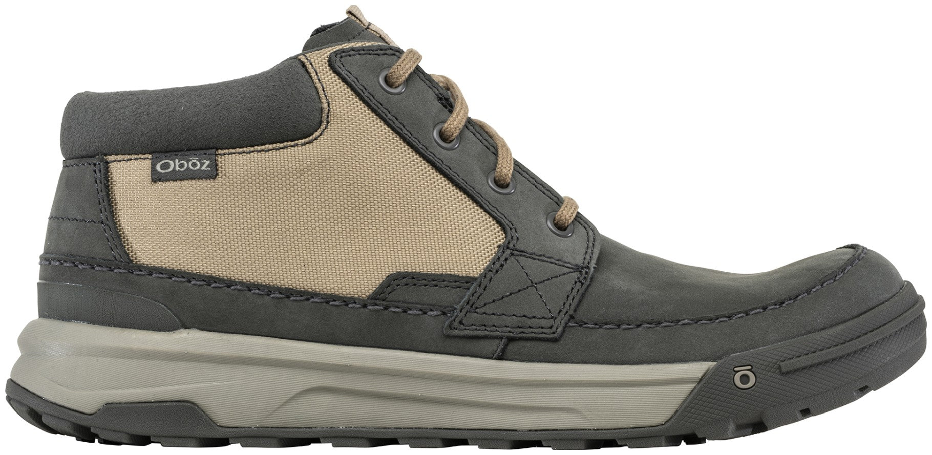 Oboz Men's Burke Chukka Shoes - Nimbus Gray Outside