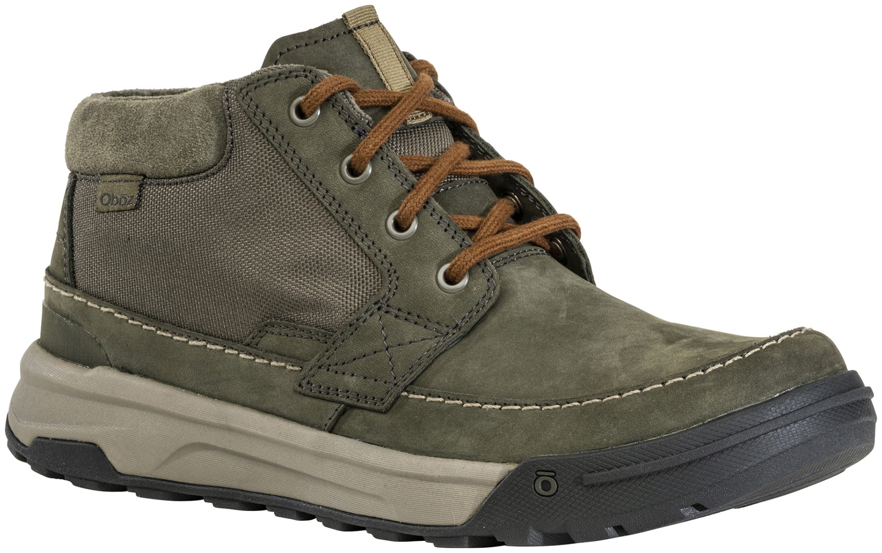 Oboz Men's Burke Chukka Shoes in Nori Green