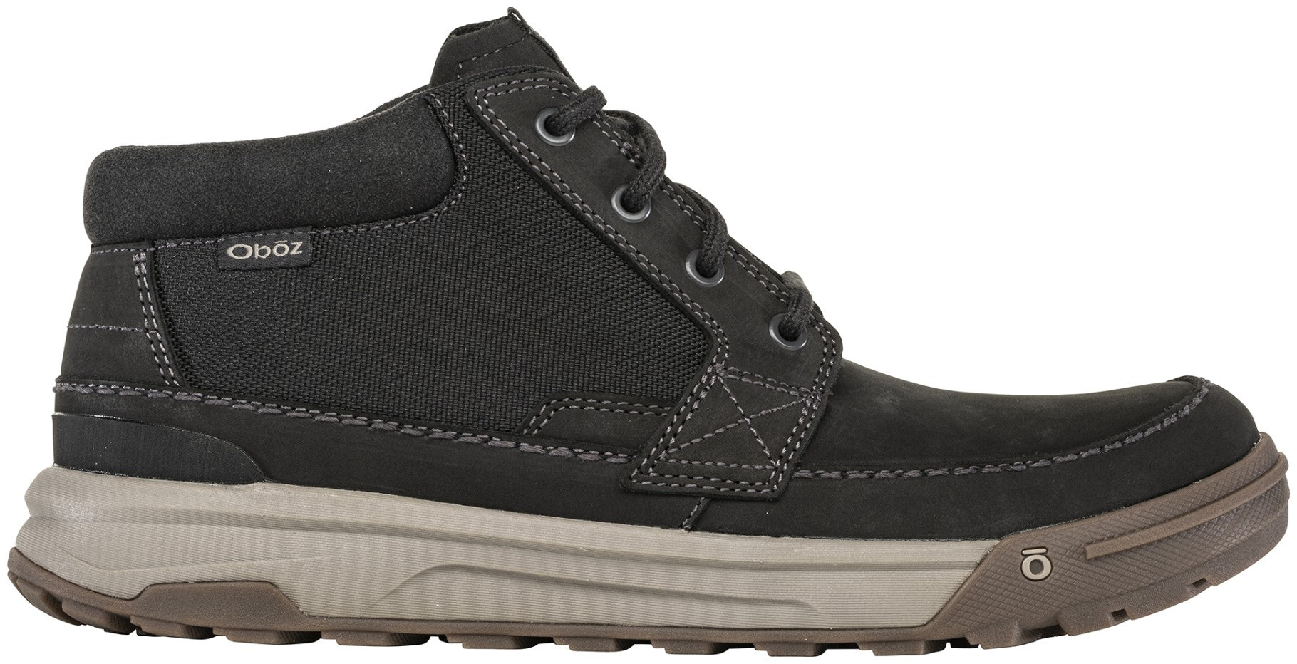 Oboz Men's Burke Chukka Shoes - Raven Outside
