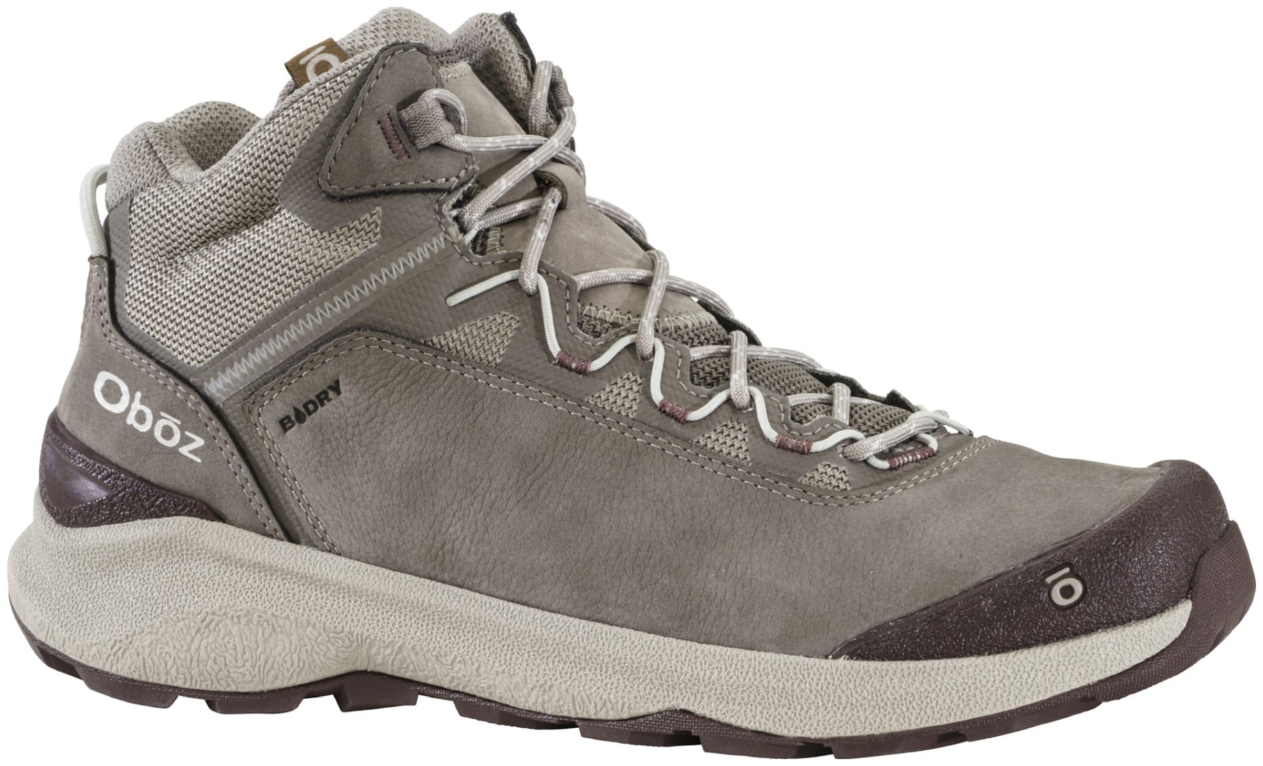 Oboz Men's Cottonwood Mid B-dry Eco-Friendly Waterproof Hiking Shoes in Rockfall
