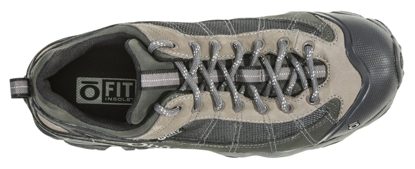 Oboz Firebrand II Men's Waterproof Hiking Shoe - Gray Top