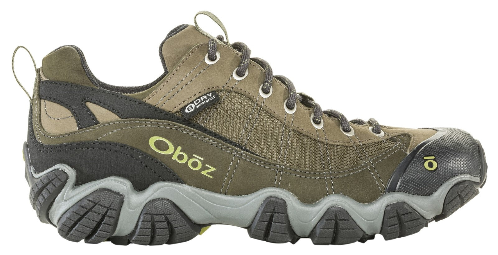 Oboz Firebrand II Men's Waterproof Hiking Shoe - Olive Outside