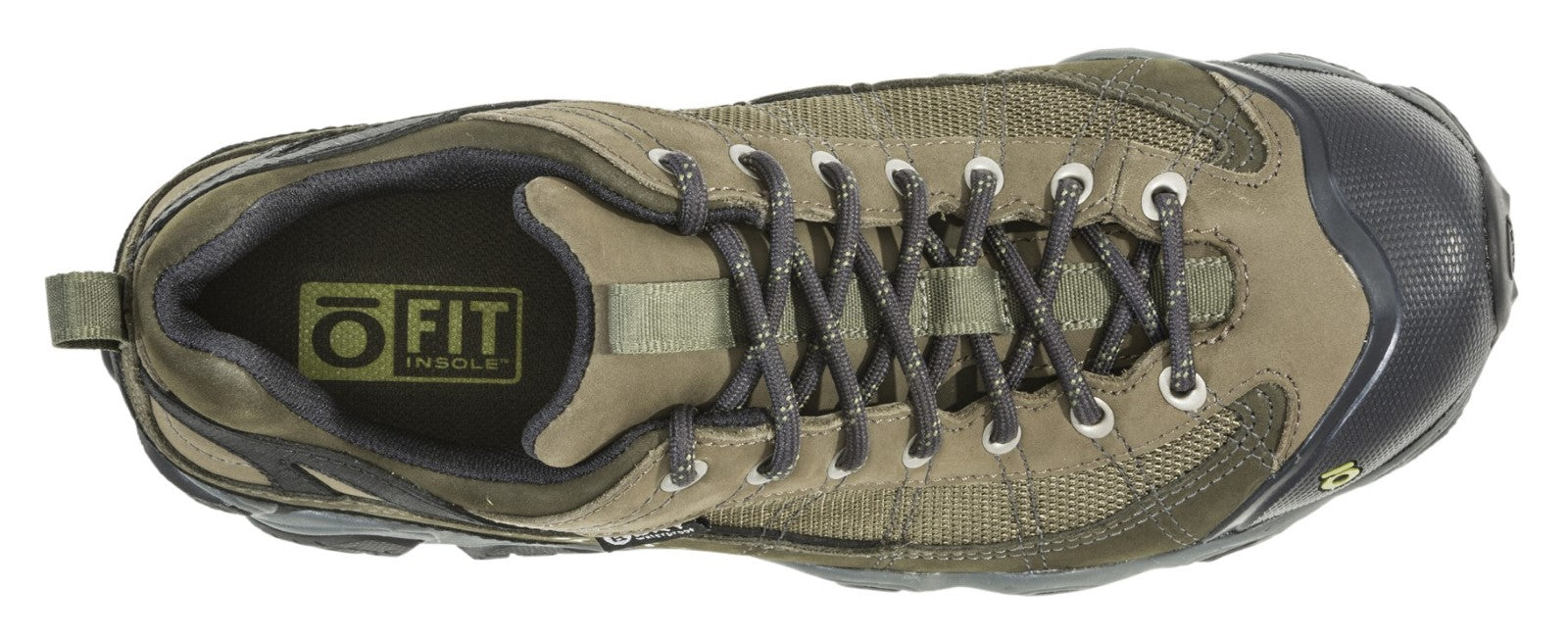 Oboz Firebrand II Men's Waterproof Hiking Shoe - Olive Top