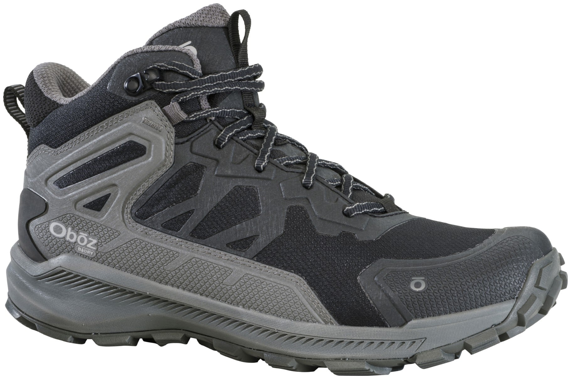 Oboz Men's Katabatic Waterproof Hiking Shoe - Charcoal Angle main