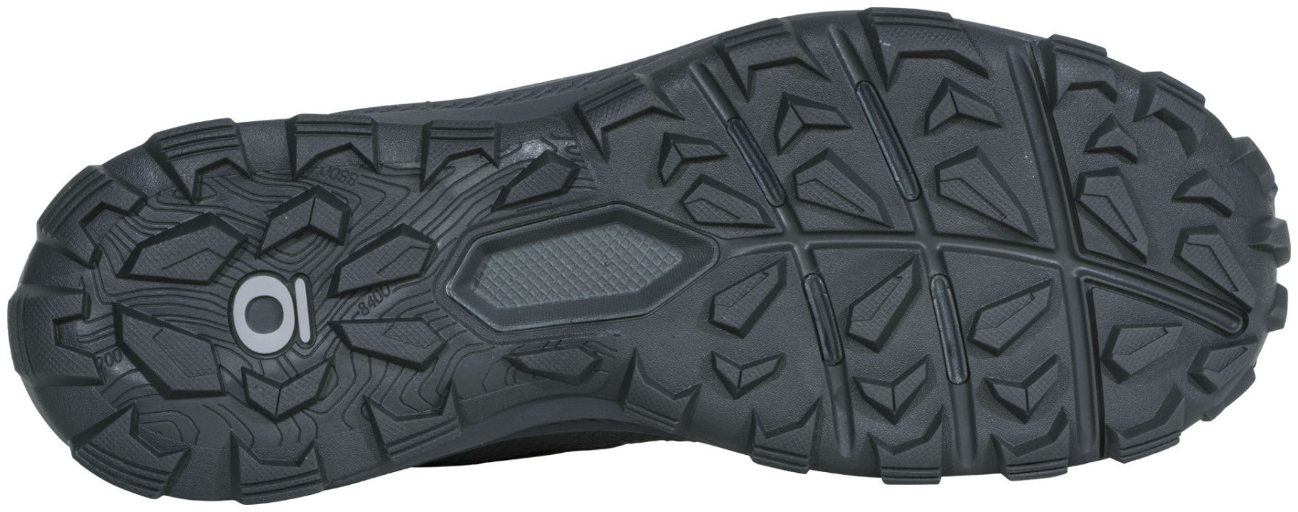 Oboz Men's Katabatic Waterproof Hiking Shoe - Charcoal Bottom