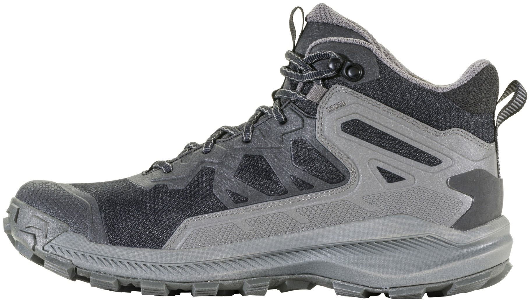 Oboz Men's Katabatic Waterproof Hiking Shoe - Charcoal Inside