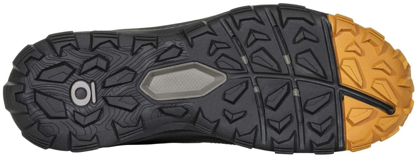 Oboz Men's Katabatic Waterproof Hiking Shoe - Hazy Gray Bottom