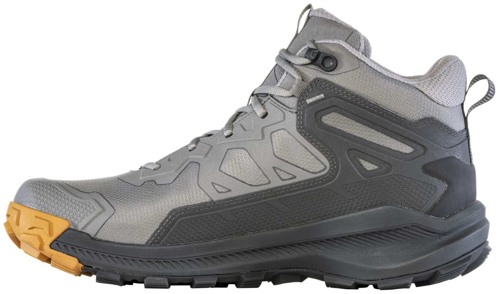 Oboz Men's Katabatic Waterproof Hiking Shoe - Hazy Gray Inside