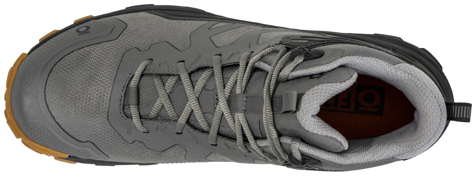 Oboz Men's Katabatic Waterproof Hiking Shoe - Hazy Gray Top