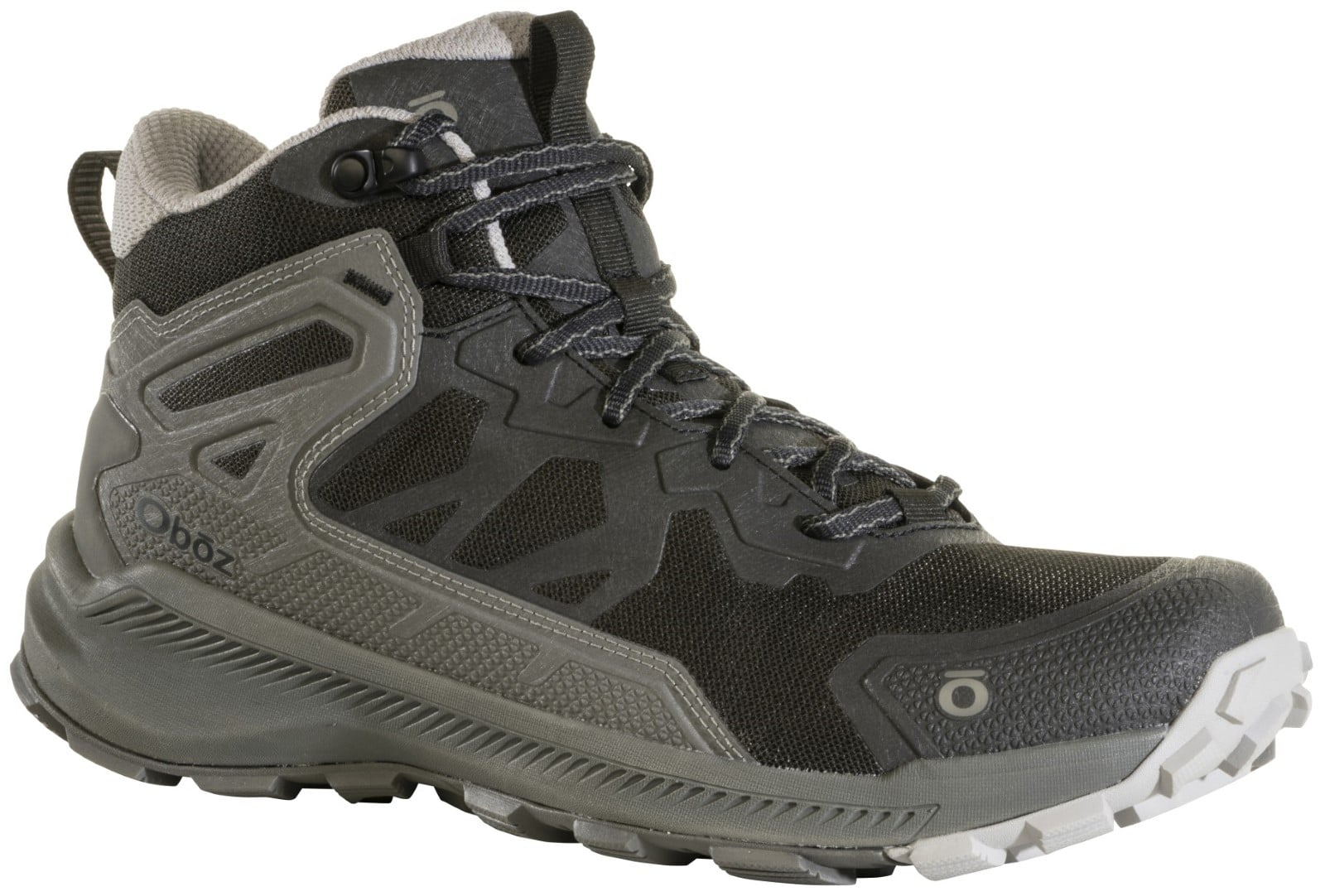 Oboz Katabatic Mid Men's Hiking Shoes in Black Sea