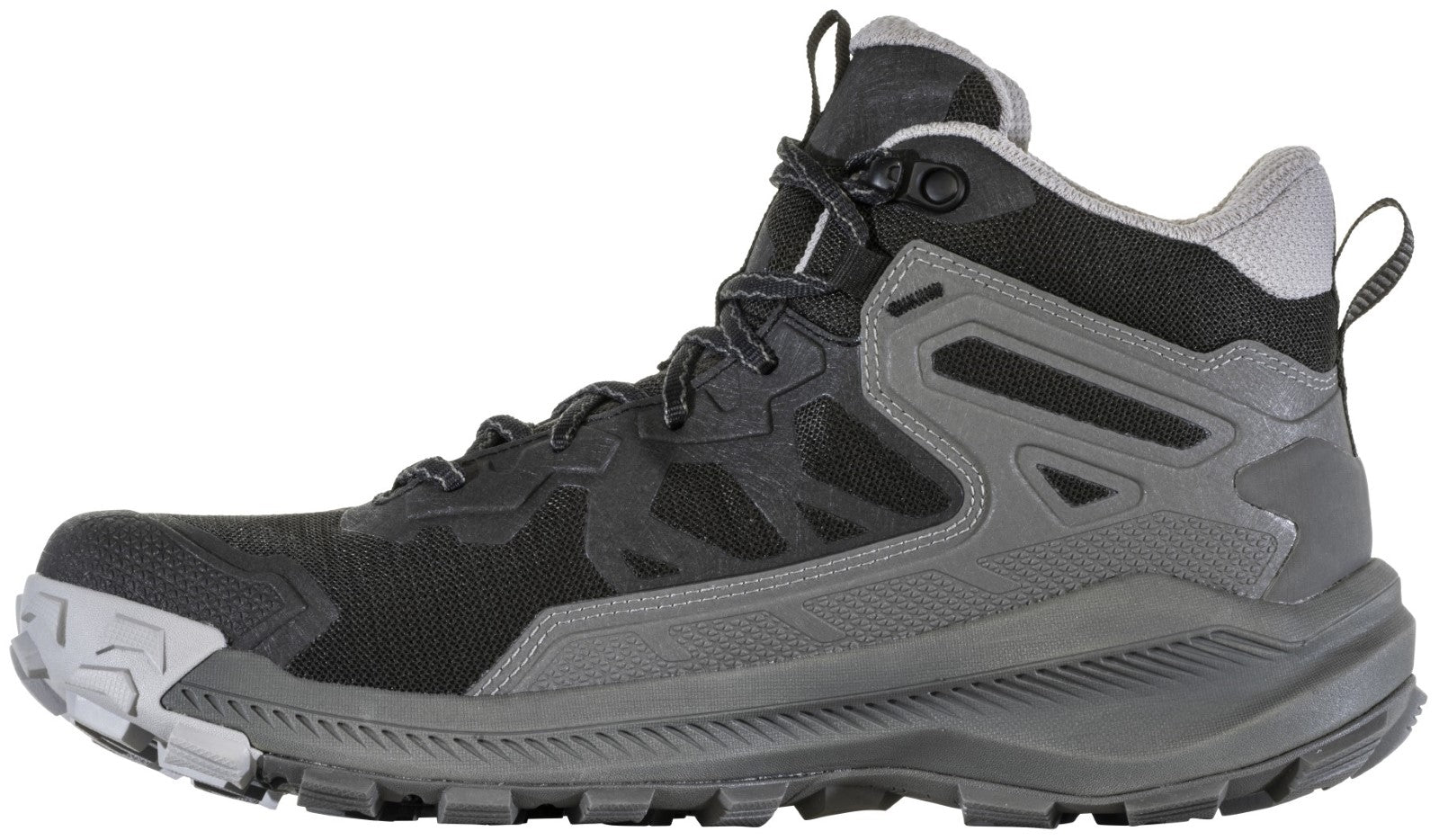 Oboz Katabatic Mid Men's Hiking Shoes - Black Sea Inside