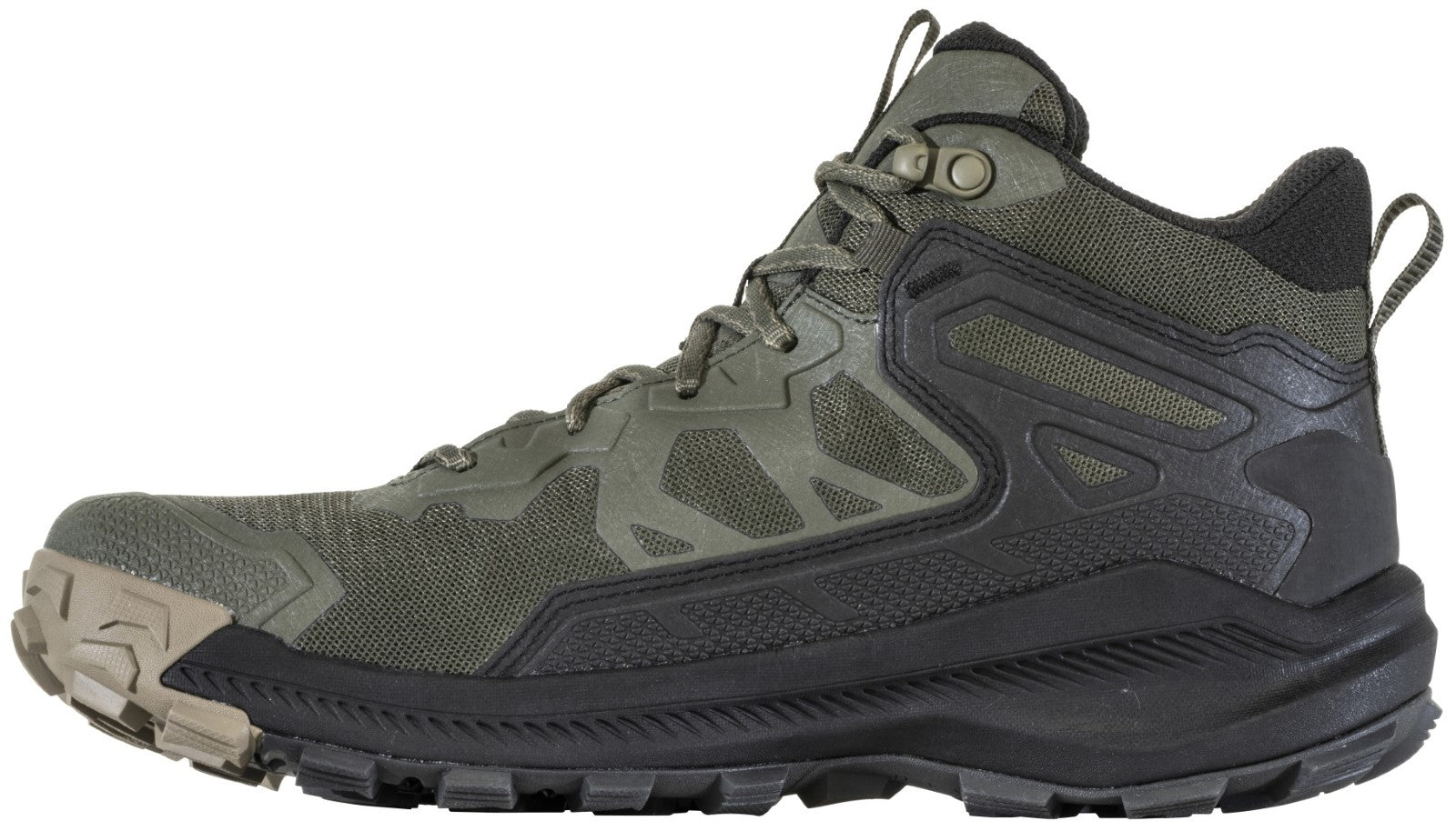 Oboz Katabatic Mid Men's Hiking Shoes - Evergreen Inside