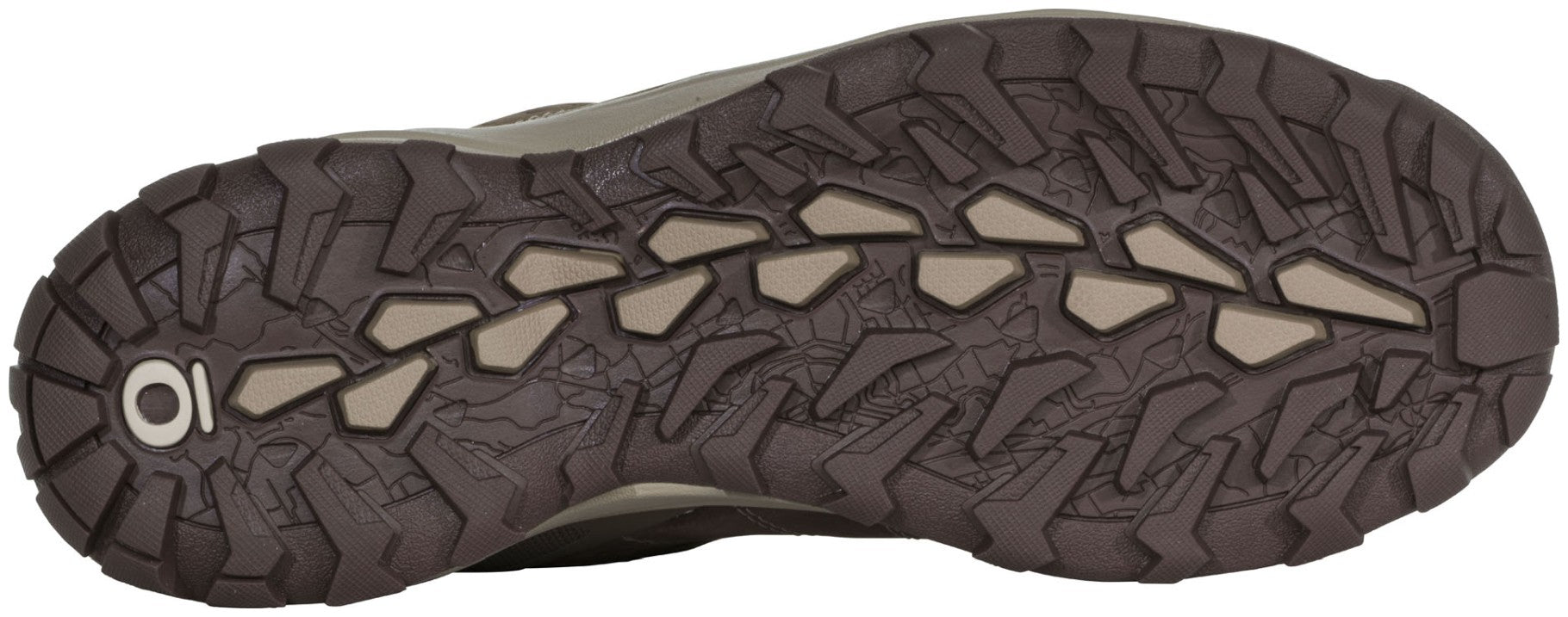 Oboz Sypes Low Leather Waterproof Men's Shoe - Morel Brown Bottom